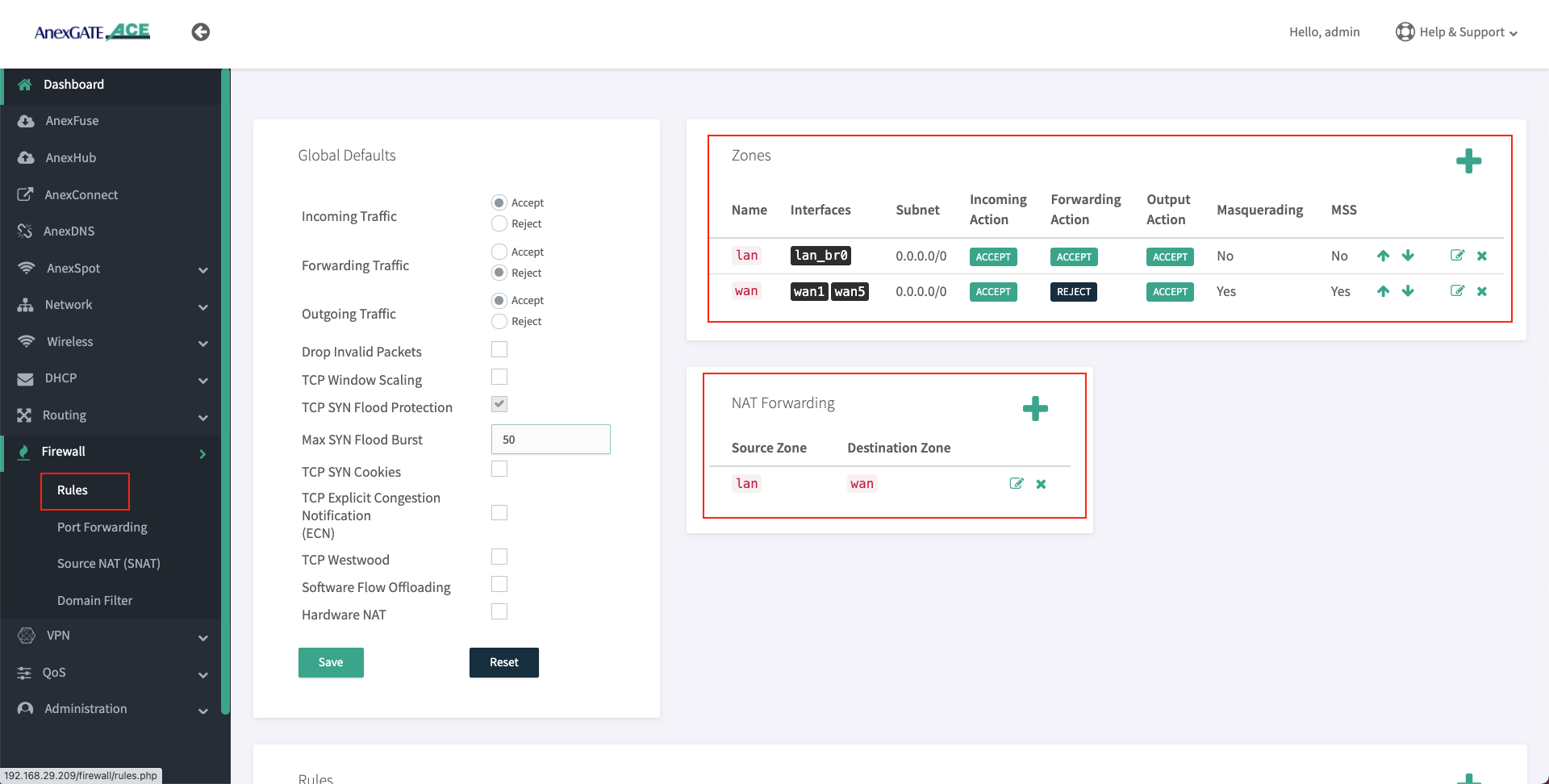 ACE AnexSPOT Router | AnexGate Product Knowledge Base