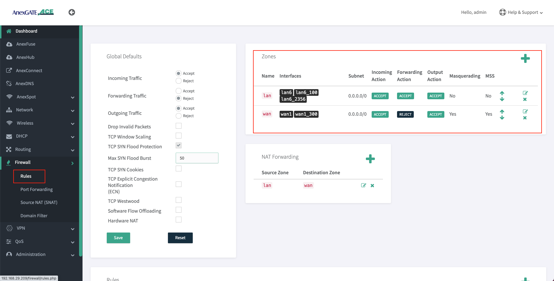 ACE AnexSPOT Router | AnexGate Product Knowledge Base