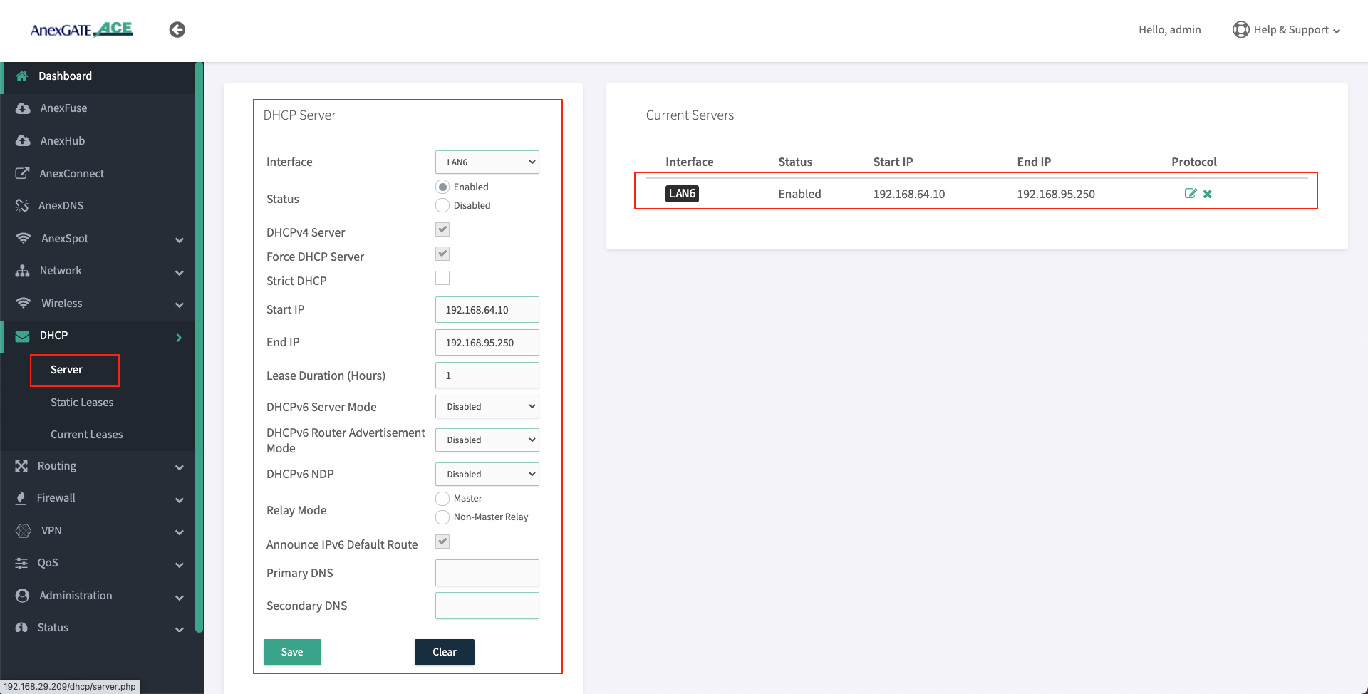 ACE AnexSPOT Router | AnexGate Product Knowledge Base