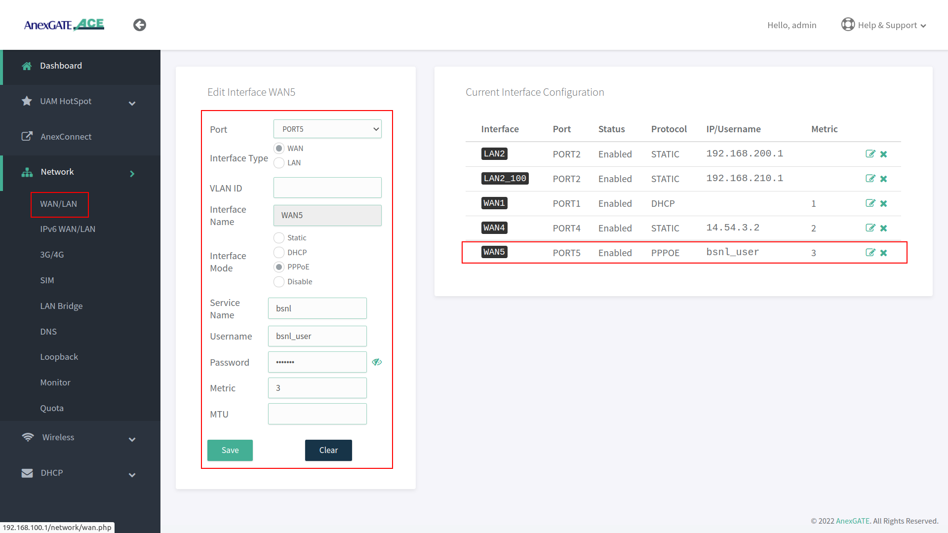 ACE AnexSPOT Router | AnexGate Product Knowledge Base